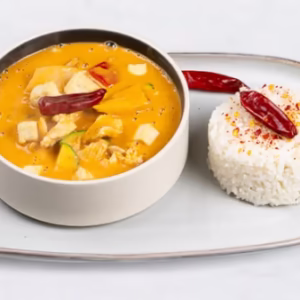 Panaeng curry with rice 🌶️